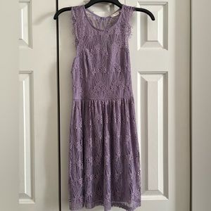 Pretty Purple Lace Dress from Altar’d State